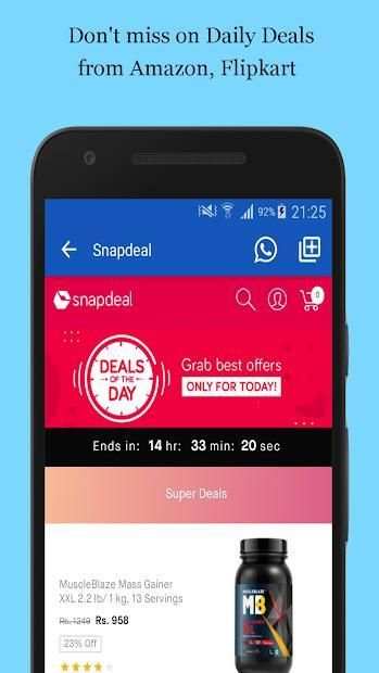 HopShop - One place for online shopping screenshot 1