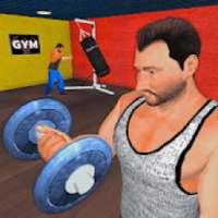Home Gym Club Building: Fitness Factory Gym Games logo
