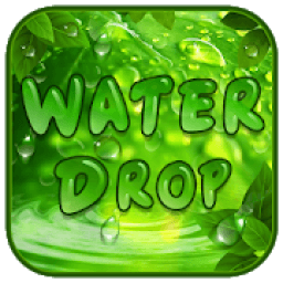 Water Drop Leaf Keyboard Theme आइकन