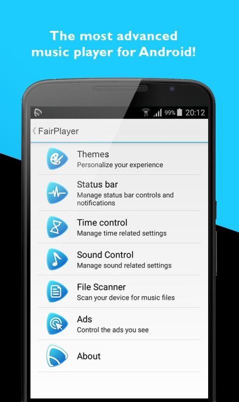 Best Music Player - FairPlayer screenshot 1