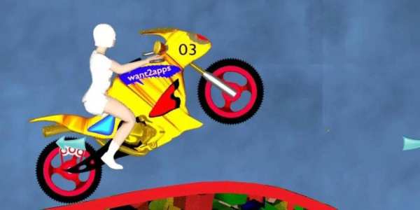 Racing Hill on Real Bike screenshot 1