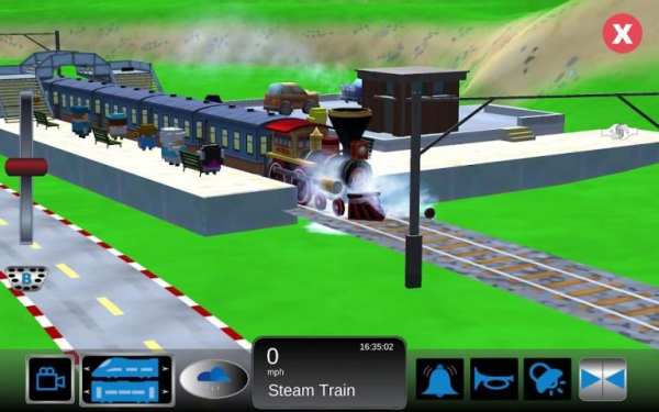 Kids Train Sim स्क्रीनशॉट 1