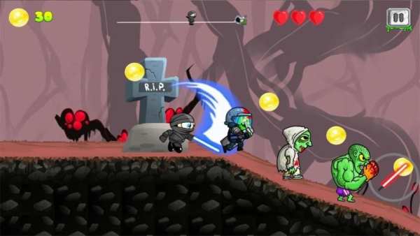 Little Ninja Run : An Adventure Survival screenshot 6