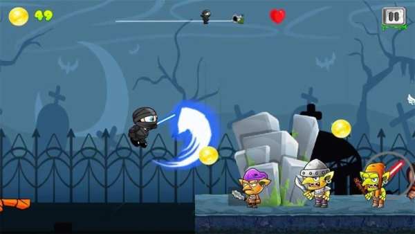 Little Ninja Run : An Adventure Survival screenshot 11