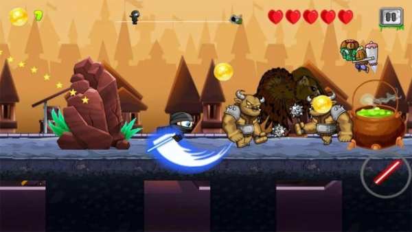 Little Ninja Run : An Adventure Survival screenshot 10