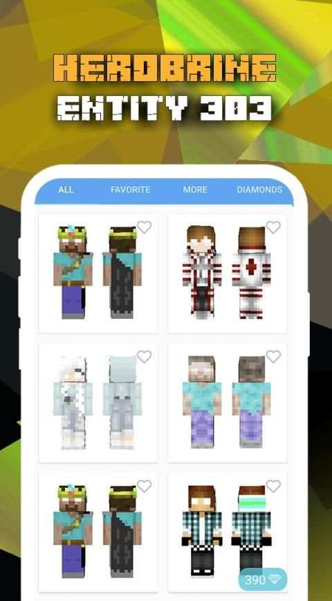 Herobrine Skins screenshot 4