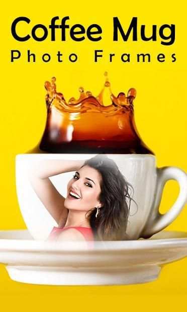 Coffee Mug Photo Frames Editor screenshot 1