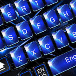 Blue Classic Keyboard आइकन