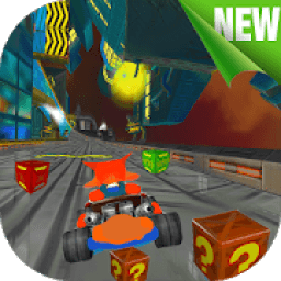 Crash Bandicoot Car Race icon