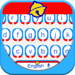 ikon Cute Blue cat keyboard