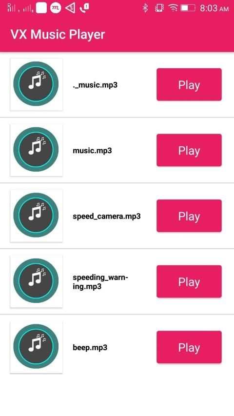 VX Music Player स्क्रीनशॉट 6