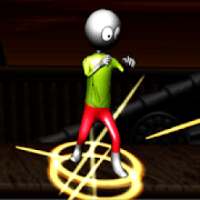 Funny Wrestling : Stickman Warrior vs Clown