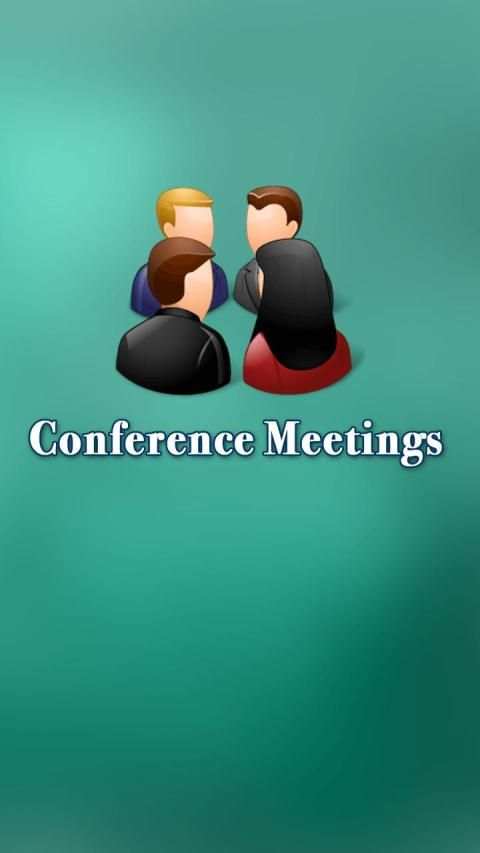 Conference meeting screenshot 1