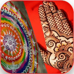 1000+ Mehndi &amp; Rangoli Designs आइकन