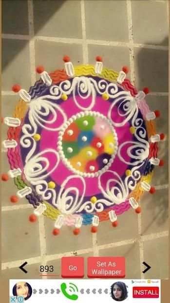 1000+ Mehndi & Rangoli Designs screenshot 3