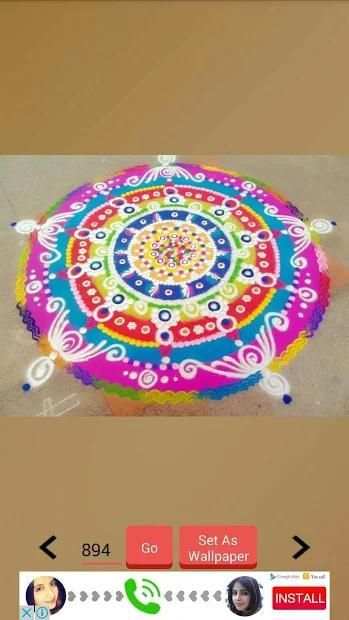 1000+ Mehndi & Rangoli Designs screenshot 2