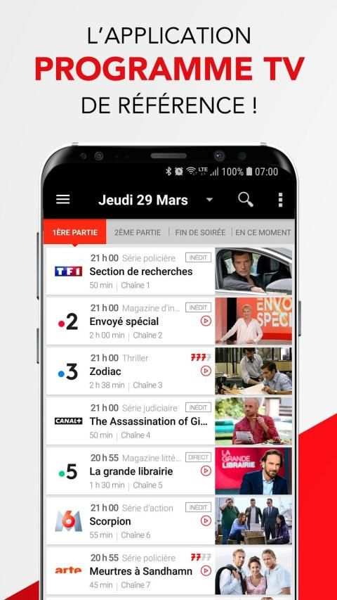 Télé 7 – Programme TV & Replay screenshot 16
