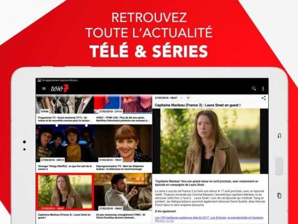 Télé 7 – Programme TV & Replay screenshot 3