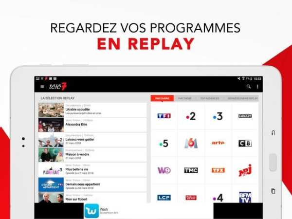 Télé 7 – Programme TV & Replay screenshot 4