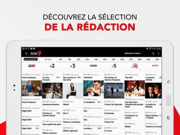 Télé 7 – Programme TV & Replay screenshot 1