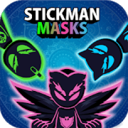 ikon Shadow Masks Heroes - Stickman Fight
