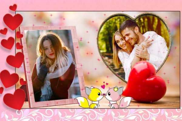 Love Dual Photo Frames 1 تصوير الشاشة
