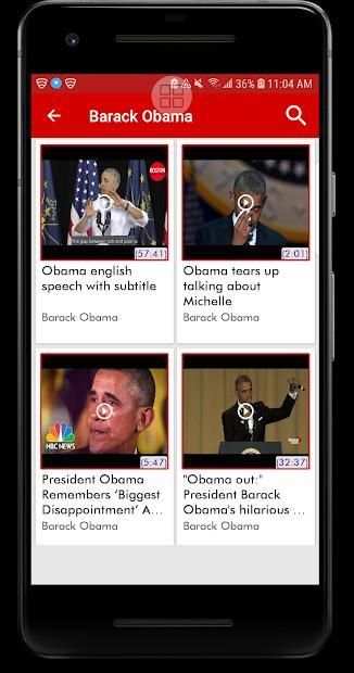 Learn English with Video Famous People screenshot 1