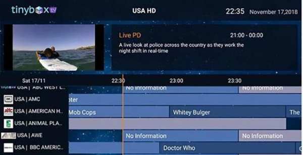 TinyBox TV - IPTV screenshot 1