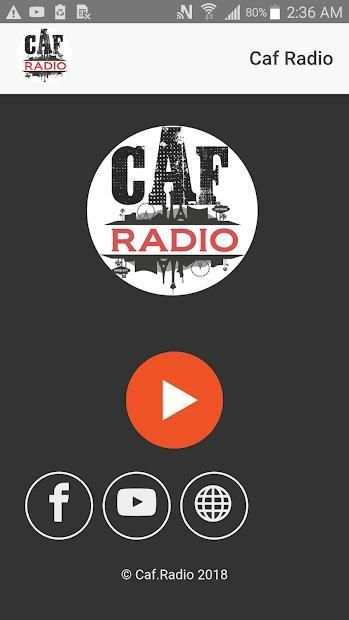 CafRadio screenshot 2