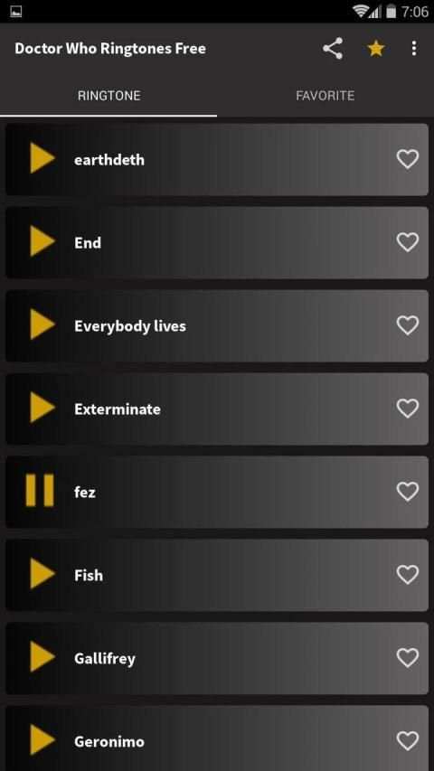 Doctor Who Ringtones Free screenshot 4