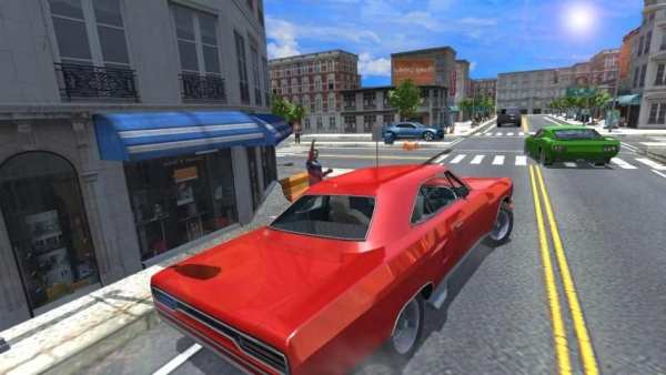 Muscle Car Racing Simulator screenshot 1