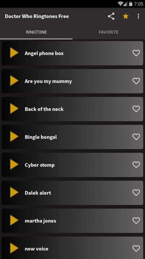 Doctor Who Ringtones Free screenshot 1