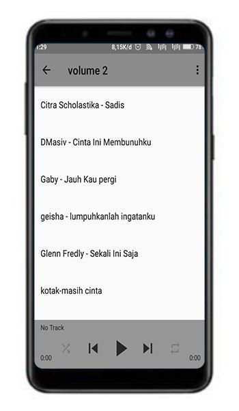 Lagu Paling Sedih Indonesia screenshot 2