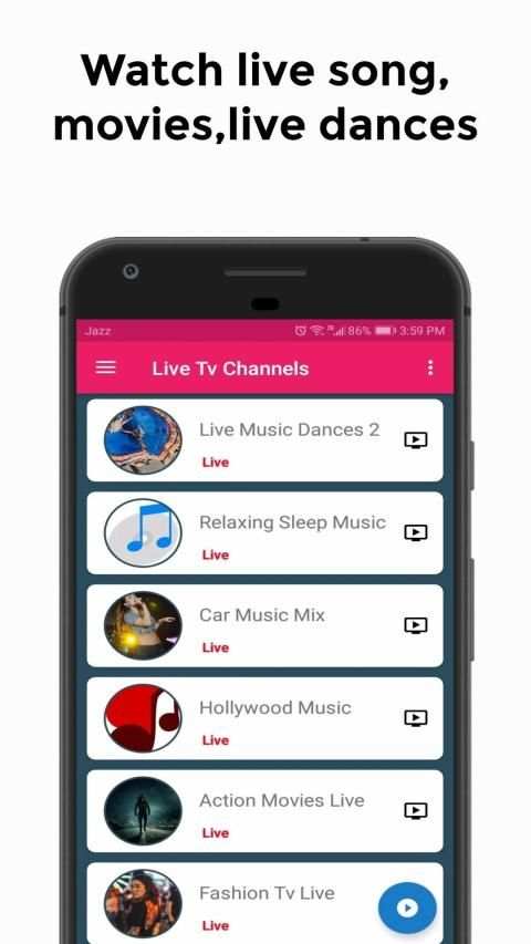 Live Tv Channels on Mobile 2019 स्क्रीनशॉट 2