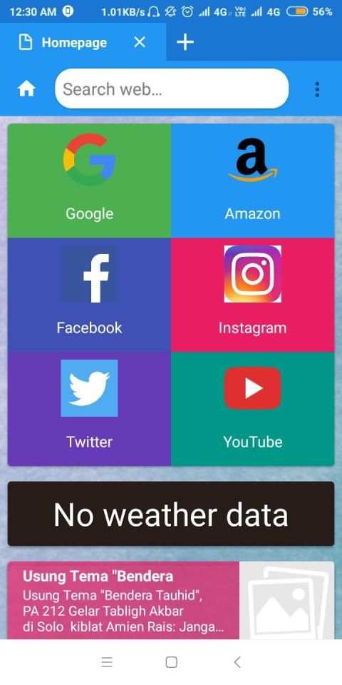 AT Browser screenshot 1