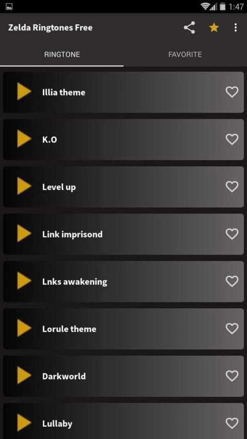 Zelda Ringtones Free screenshot 6
