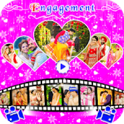Engagement Photo Video Maker Effective आइकन