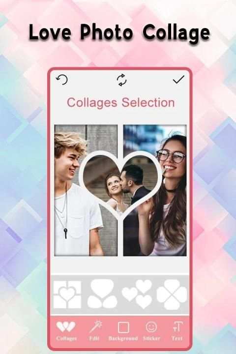 Love Photo Collage Maker : Photo Grid Editor screenshot 5