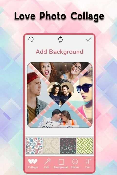 Love Photo Collage Maker : Photo Grid Editor screenshot 3