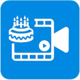 Birthday Video Maker with Frame