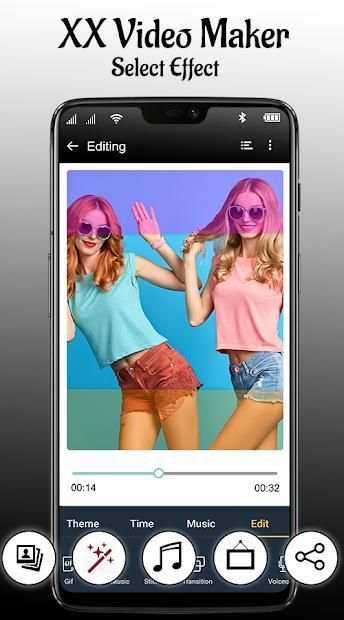 XX Video Maker 2019 स्क्रीनशॉट 1