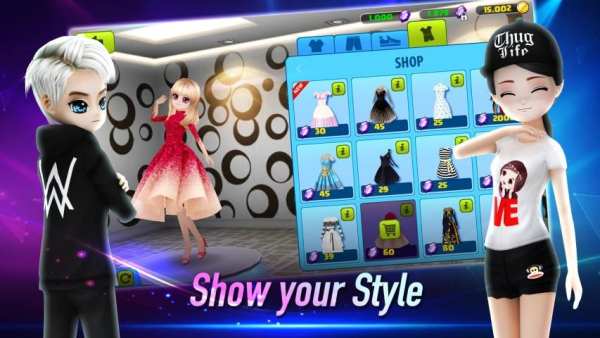 AVATAR MUSIK WORLD - Music and Dance Game screenshot 5
