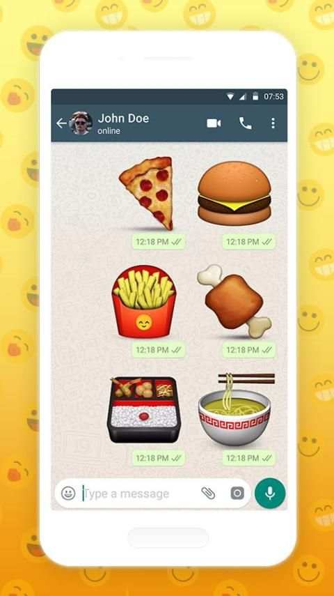Big Emoji Sticker: Large Emojis for Chat Messenger screenshot 12