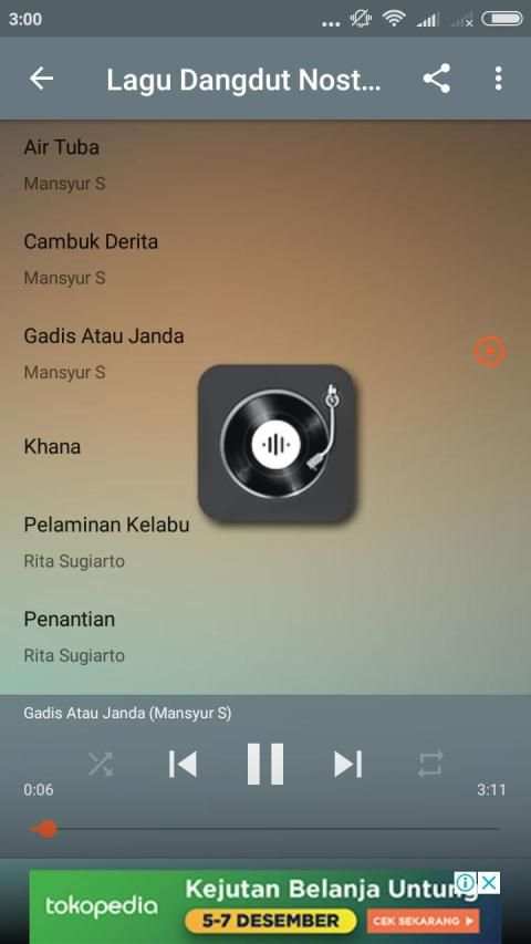 Lagu Dangdut Lawas Offline screenshot 1