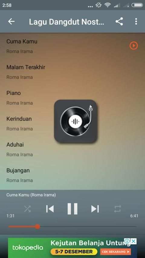 Lagu Dangdut Lawas Offline screenshot 6