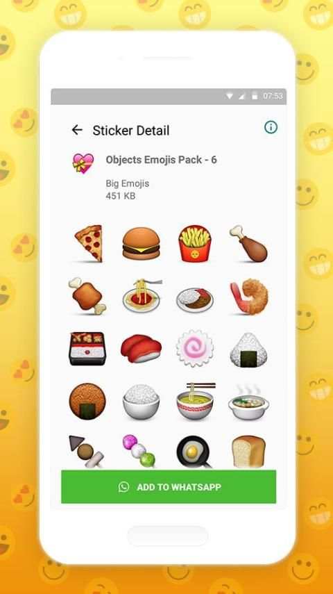 Big Emoji Sticker: Large Emojis for Chat Messenger screenshot 13