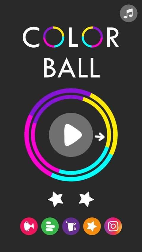Color Crazy Ball Blast - Fire Ball Shooting स्क्रीनशॉट 1