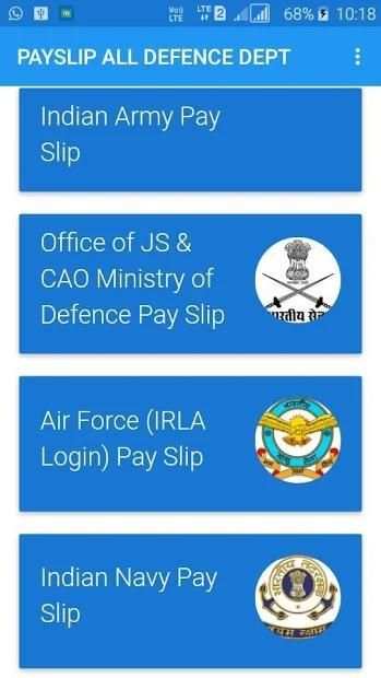 PAYSLIP ALL DEFENCE DEPT screenshot 7