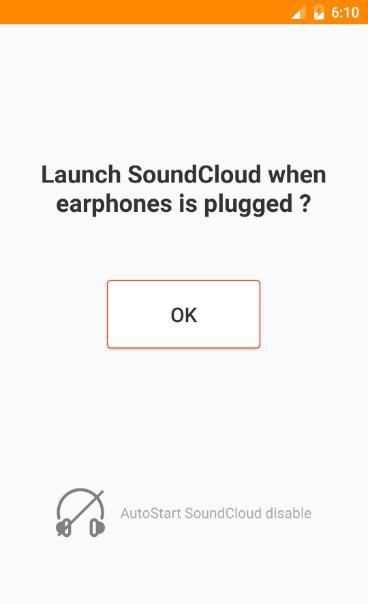 AutoStart SoundCloud screenshot 2