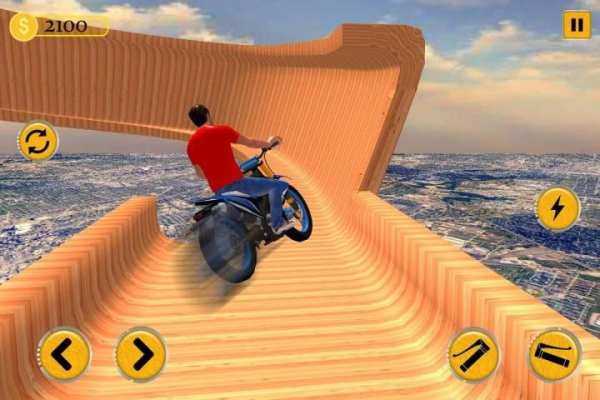 Mega Ramp GT Bike Stunts Racing Challenge screenshot 2